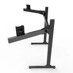 Freestanding Triple Monitor Stand (Up to 43") - Image 4