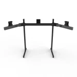 Freestanding Triple Monitor Stand (Up to 43") - Image 3