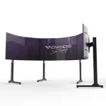 Freestanding Triple TV Stand (Up to 65") - Image 8