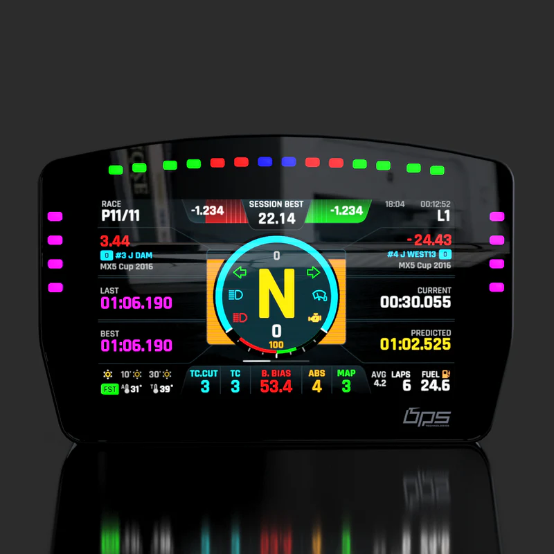 BPS_DDU_ProductImage1_e947eb9c-c03f-4eae-b2ac-72661584bc2a.webp Base Performance Simulators DDU-5T Dashboard Display Unit - Image 1